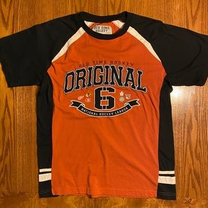 Old time hockey vintage men’s L